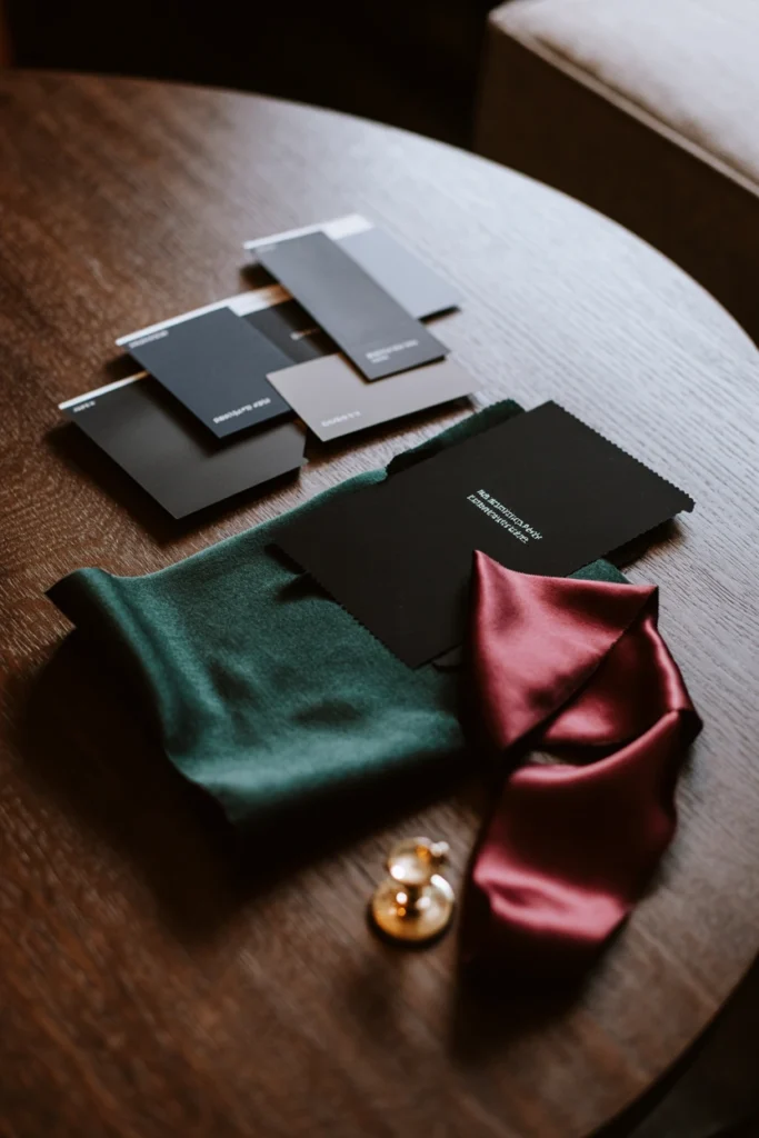 Establish a moody southern gothic color palette first