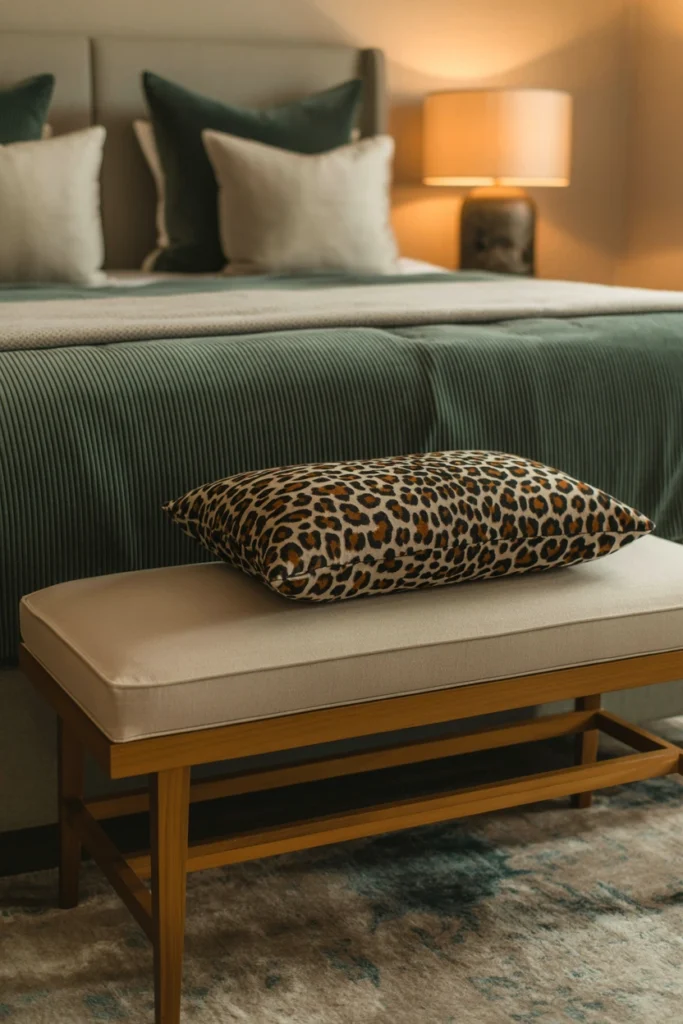 Mix Leopard Print with Solid Jewel Tones