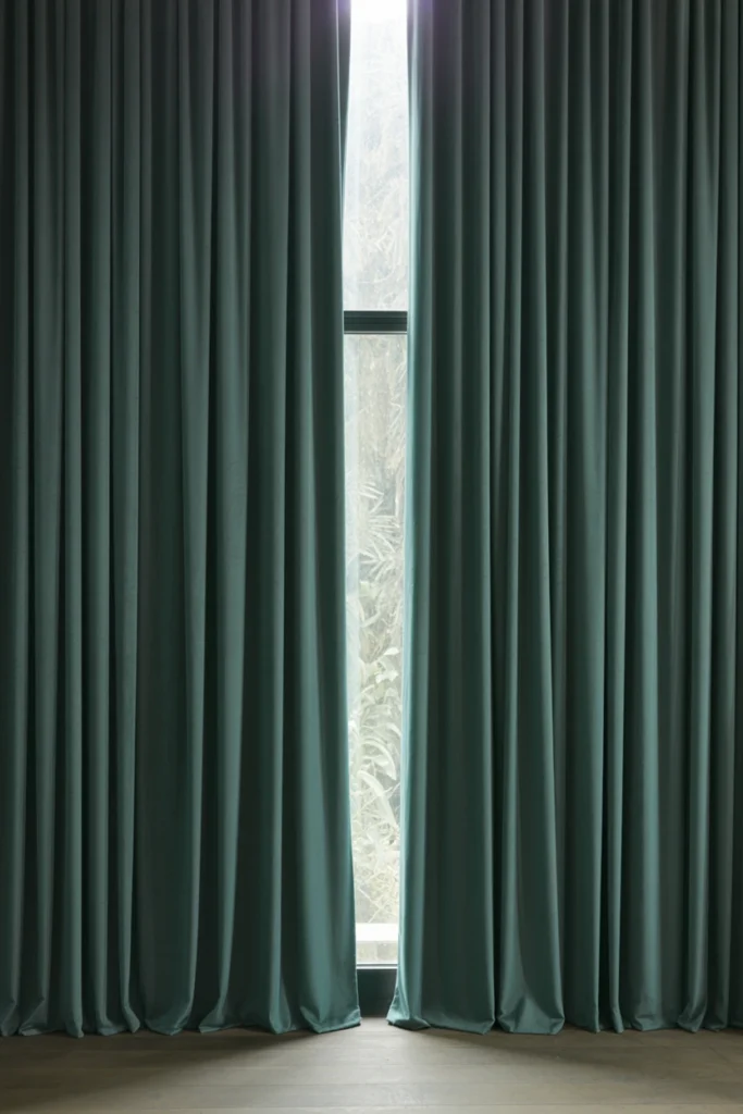Hang Floor-Length Velvet Drapery Panels