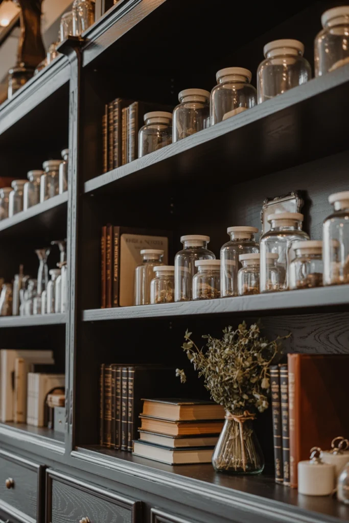 Build an Apothecary-Style Shelf Vignette