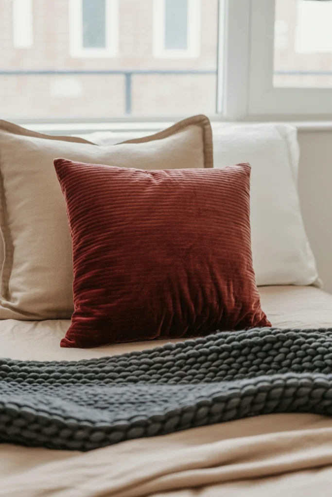  Layer Velvet and Linen Textures Together