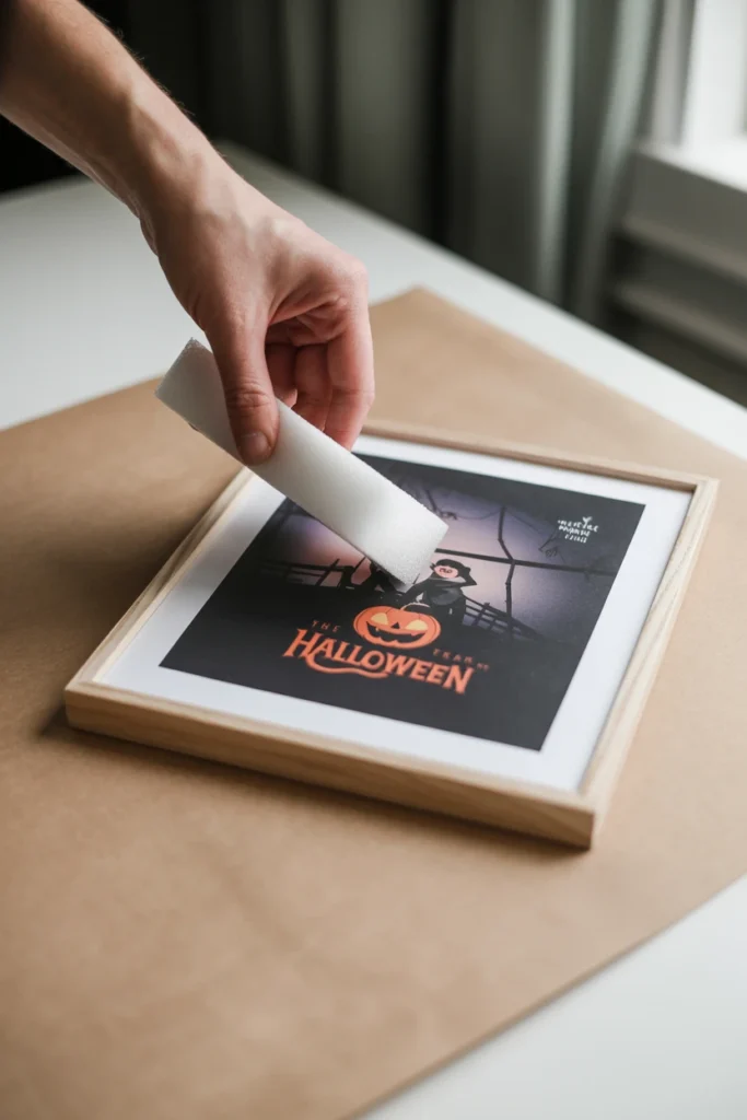 Create a No-Nail Command Strip Gallery