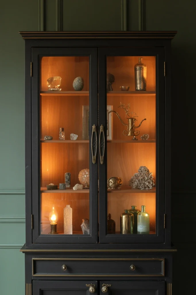 Style a Curio Cabinet of Curiosities