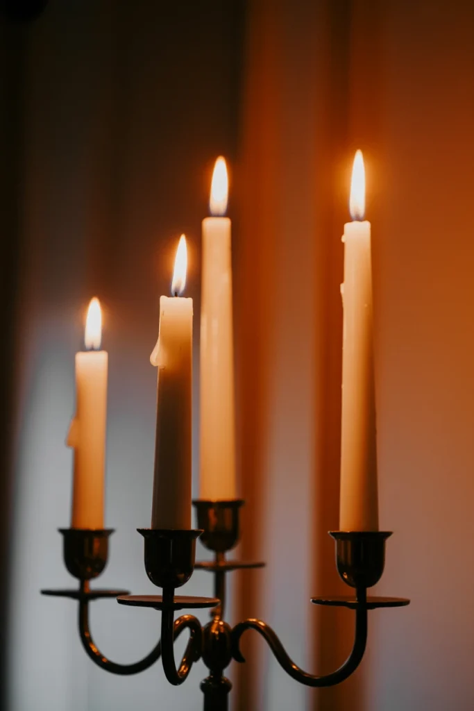 Install a Taper Candle Trio at Varying Heights