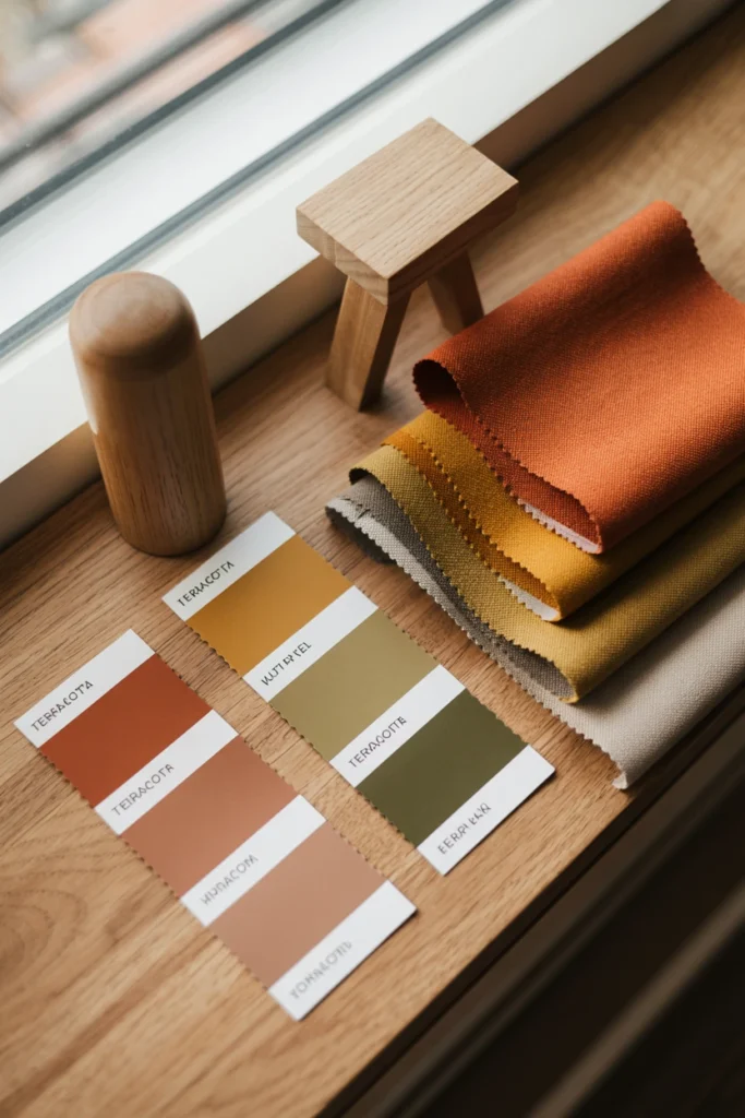 Establish a Warm Color Story Foundation