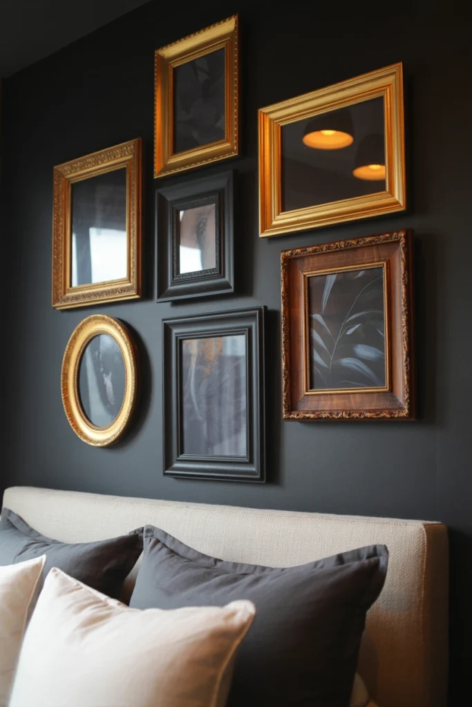 Group Wall Art in an Asymmetric Gallery Arrangement