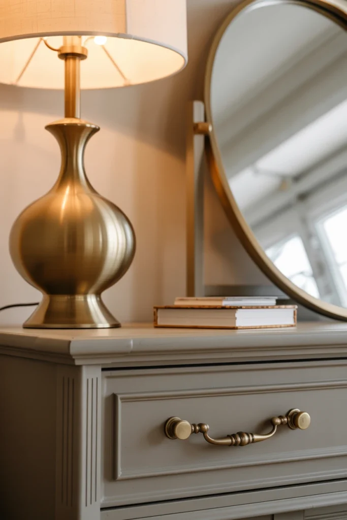 Repeat Metal Tones Throughout the Room
