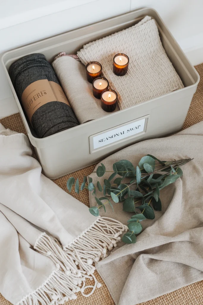Rotate Decor Seasonally to Keep the Space Feeling Curated