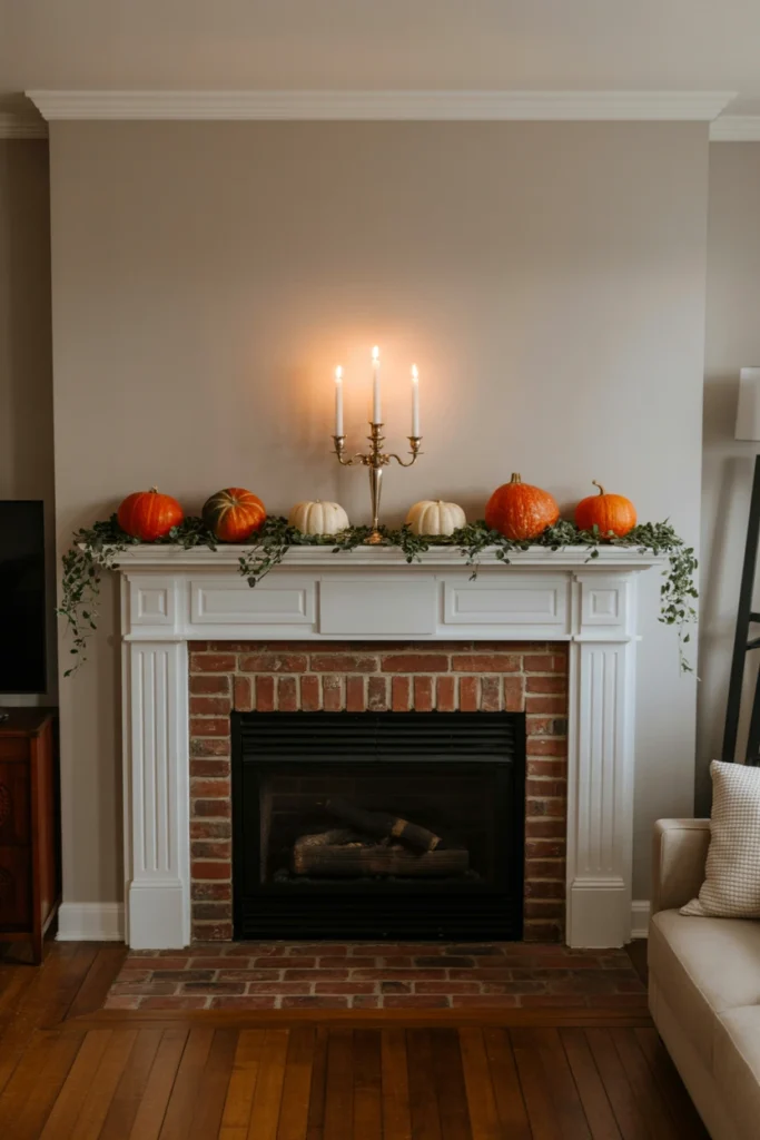 Anchor Your Halloween Living Room Around One Focal Point