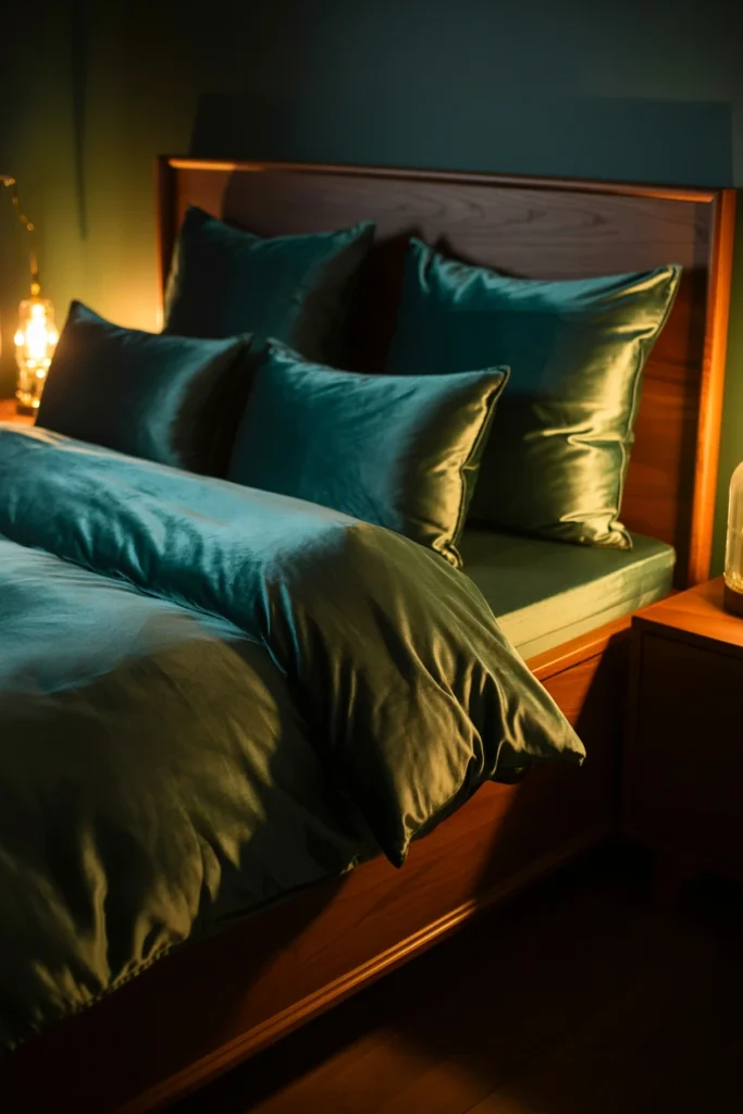Anchor the Room in Deep Jewel Tones