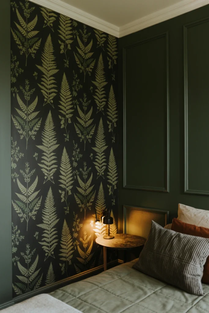 Install Wallpaper With Botanical or Celestial Prints