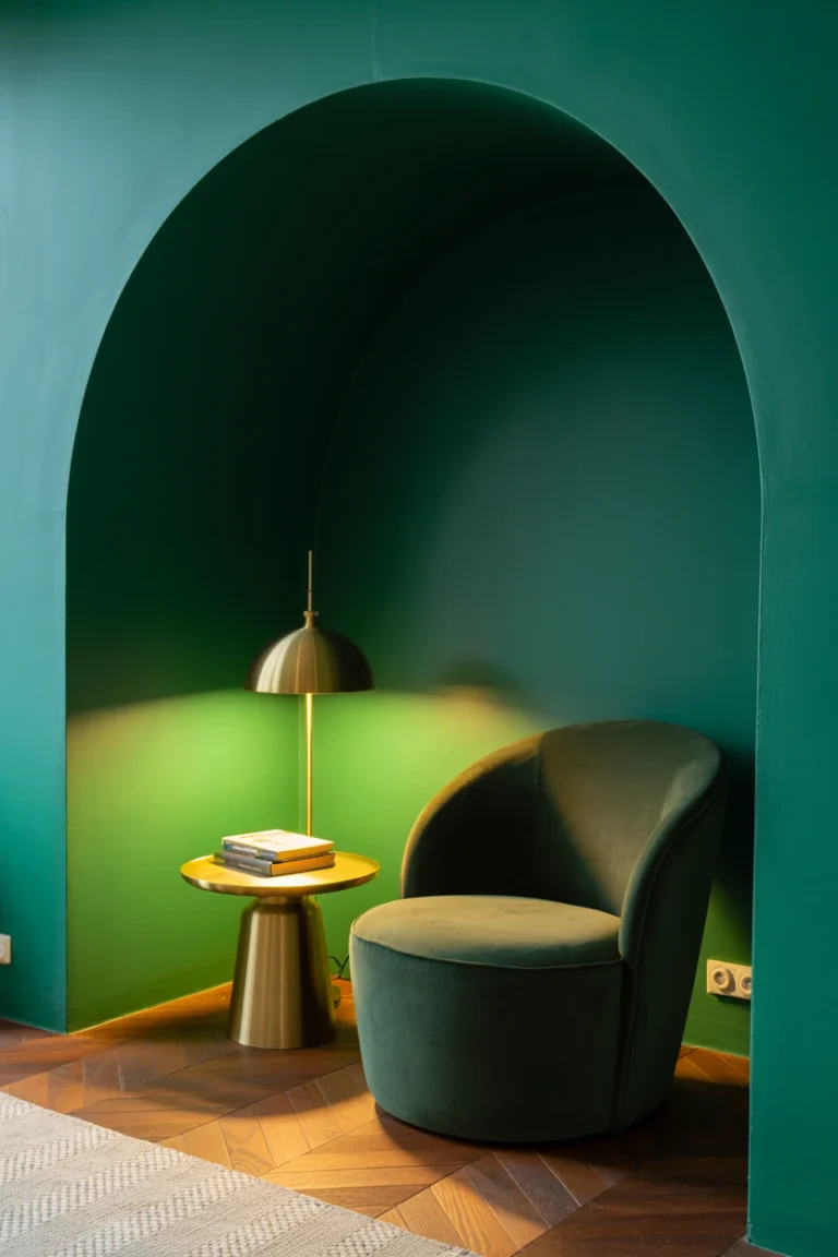 Paint One Wall in a Saturated Whimsical Hue
