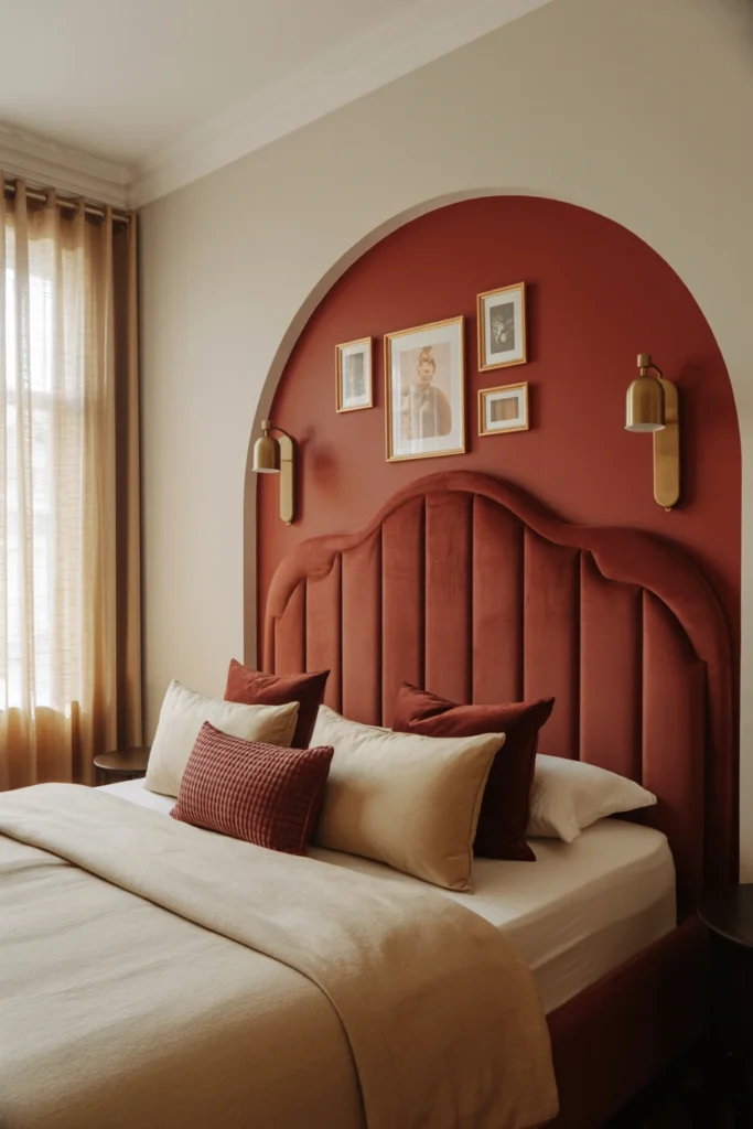 Add one accent wall in a jewel tone if full-room dark feels like too much
