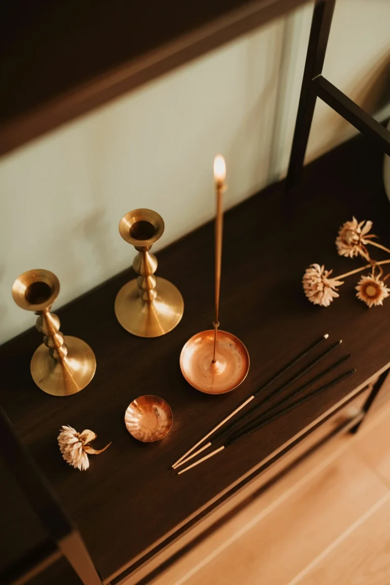Mix Metallic Finishes Sparingly