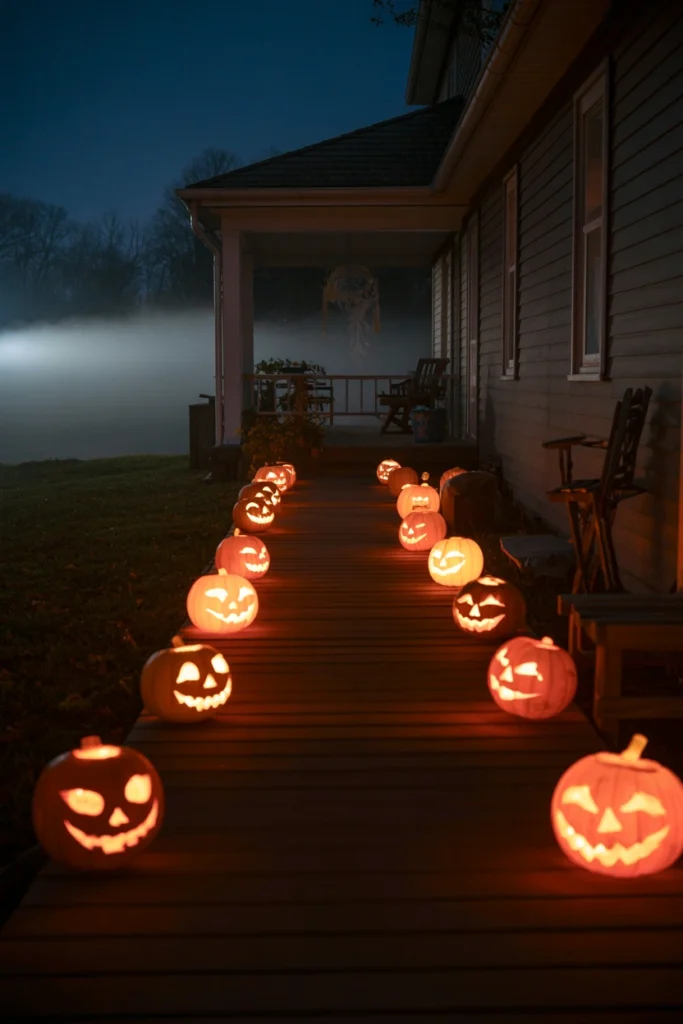 Line the Path With Glowing Jack-o'-Lanterns