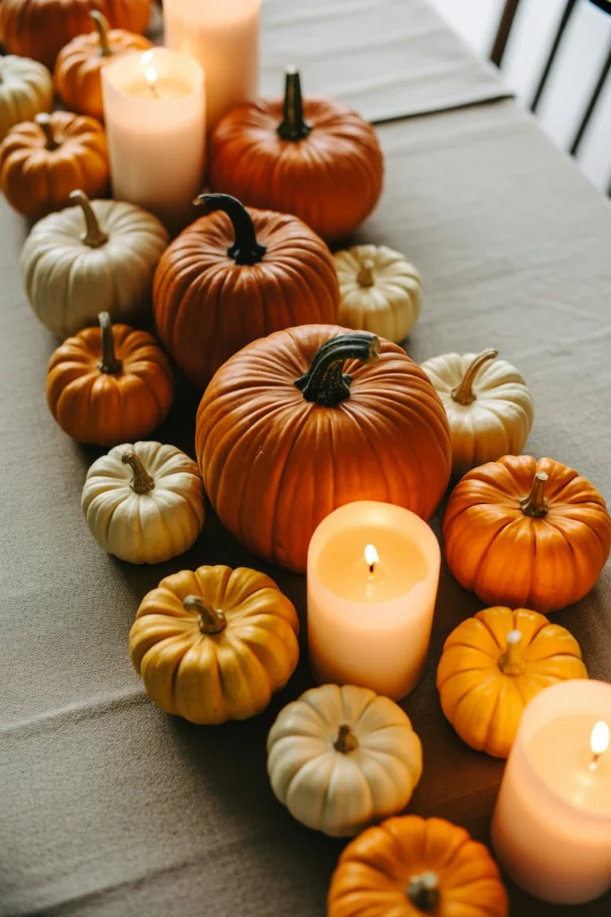 Create a Folk Art Pumpkin Patch Tablescape