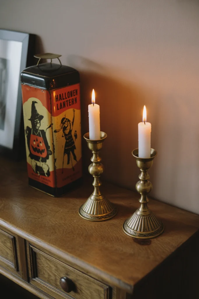 Mix Metals With Aged Brass and Tin