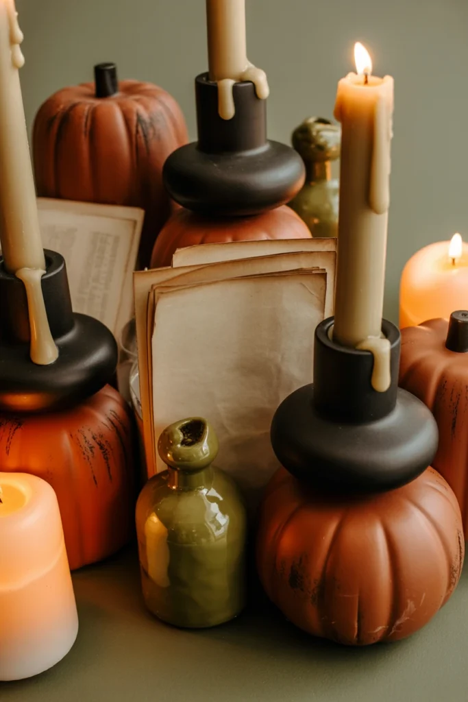 Limit Your Palette to Orange, Black, and Cream