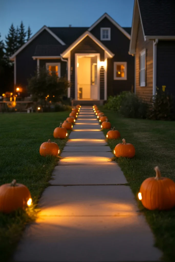 Style Pathway Markers to Guide Foot Traffic