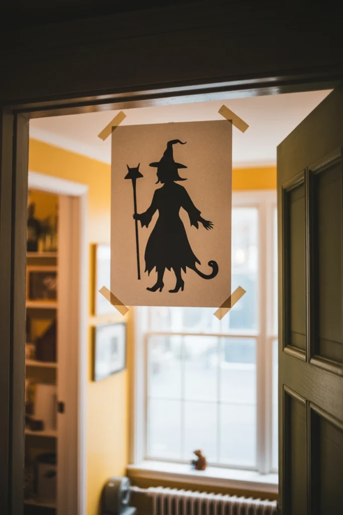 Hang Beistle-Style Die-Cuts in Doorways and Windows
