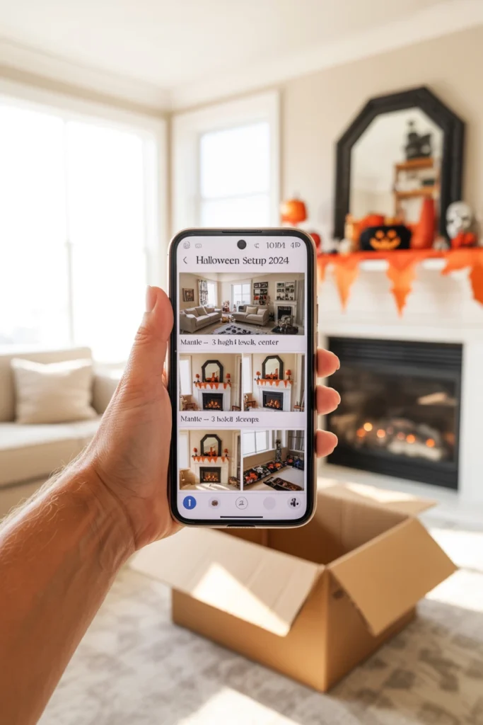 Photograph Your Display Setup Before Packing Decorations Away
