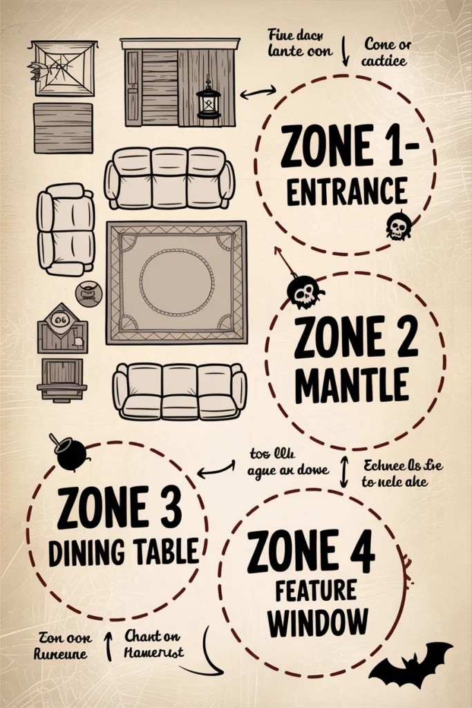 Map Your Decor Zones to Avoid Visual Clutter