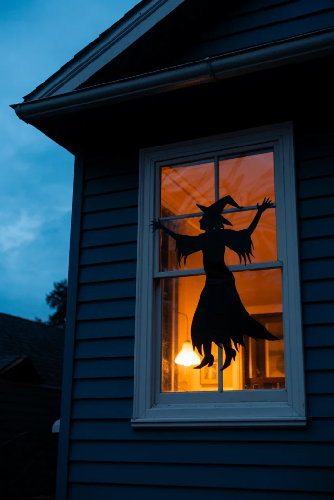 Hang a Silhouette Display on Your Front Window