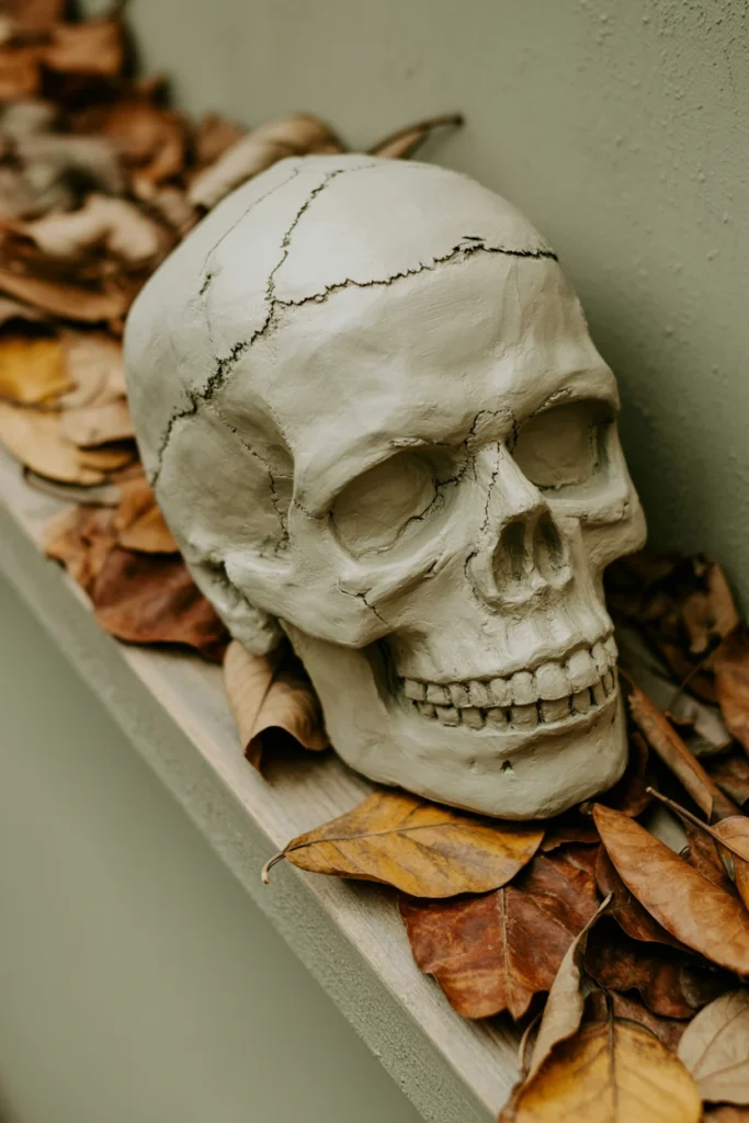 Replace Modern Plastic Skulls With Papier-Mâché Versions